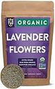 FGO Organic Dried Lavender Flowers, 100% Raw From France, 4oz (Pack of 1)