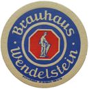 ALTER BIERDECKEL Brauhaus Wendelstein mit Impressum: Bierfilze selten Sammeln