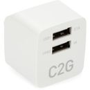 C2G 22322 2-Port USB Wall Charger - AC to USB Adapter