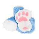 JUNBOON Women Animal Paw Slippers Men Funny Claw Shoes Fursuit for Halloween Christmas Costume House