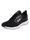 Campus Men's Rodeo PRO BLK/Gold Running Shoes - 8UK/India 22G-237
