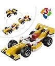 Petrichor Racing Car Blocks - 3 in 1 - Speedy Go-Kart Building Block Toys, Bricks Toys for Kids, Educational DIY Toys for Kids