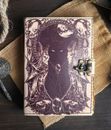 Cat Notebook Diary Vintage Gifts for Men Women Blank Spell Book of Shadows