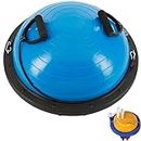 Stanz (TM) 23 Inch 58CM 23" Half Ball Balance Trainer with Straps Yoga Balance Ball Anti Slip for Core Training Home Fitness Strength Exercise Workout Gym