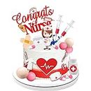 33 PCS Nurse Cake Toppers Nursing Cupcake Toppers Medicine Stethoscope Medical Instruments Decorations for Medical Rn Doctor Nurse Themed Party Supplies Nursing Graduation Cupcake Decorations