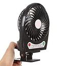 VOLTAC® Electronics Portable Mini USB 3 Speed Fan with Torch (Assorted Color) KST0828