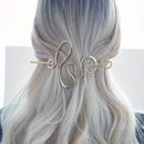 1pc Elegant Irregular-shaped Alloy Hairpin Fashion Hollow Hair Stick Women Girls Back Head Hair Styling Accessories