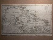1805 Westindien - Atlas zu Guthries geografische Grammatik antike Karte 217 Jahre