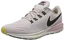 Nike Women's Air Vapormax Flyknit 2 Platinum Violet/Black-Plum Chalk Running Shoes-5 Kids UK (AA1640-009)
