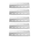 LOKHING 30500701/30500097 (5-pack) Stainless steel Heat Plate, Heat Tent,Replacement for Select Ducane 5 Burner, FirePlus, Fire Mountain, CosmoGrill, Campingaz and Other Model Grills