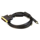 MONOPRICE 2696 Proj cord,HDMI to M1-D(P+D) Male,6ft
