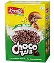 Kwality Choco Balls 375g [Pack 1] | Made with Whole Wheat | Zero% Maida, Source of Protein | Fibre, Richness of Chocolate
