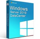 Windows Server 2019 Datacenter Edition with 5 CALs. Retail License, English.