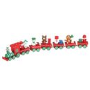  Bamboo Child Christmas Mini Train Nativity Ornaments for Kids