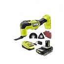 RYOBI ONE+ HP 18V Brushless Cordless Multi-Tool Kit with 2.0 Ah HIGH PERFORMANCE Battery and Charger