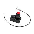MENSI Outdoor Propane Gas Patio Heater Controller Box Igniter with Electrode Ceramic Ignition Assembly Replacement Kit with 16" Cable