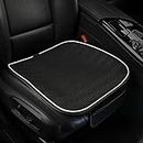 Car Seat Cushion,Breathable Comfort Car Drivers Seat Covers, Universal Car Interior Seat Protector Mat Pad Fit Most Car, Truck, SUV, or Van(Black Front Seat)