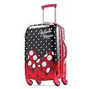 American Tourister Disney Hardside Luggage with Spinner Wheels, Black, Red, White, Carry-On 21-Inch