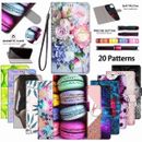 For iPhone 14/13/12 Pro Max Flip Stand Leather Pattern Wallet Phone Case Cover