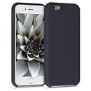 kwmobile Case Compatible with Apple iPhone 6 / 6S Case - TPU Silicone Phone Cover with Soft Finish - Blueberry