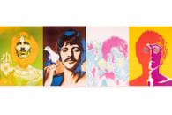 The Beatles: Un conjunto de cuatro carteles psicodélicos ORIGINALES de Richard Avedon