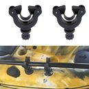 2Pcs Kayak Canoe Paddle Holder Track/Rail Mount Clips Canoeing Gear Accessories
