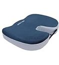 Eder Care Doctor Recommended Coccyx Seat Cushion For Tailbone Pain Relief,Sciatica Pain Relief,Hip Support,Lower Back Support - Orthopedic Foam Chair Cushions For Sitting With Removable Cover. - Blue