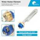 AC220V 2000W Metal Water Heater Boiler Electric Tube Heating Element