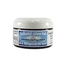 Superior Colloidal Silver Gel Big 4 oz. Jar Made with Organic Aloe Vera 100 PPM 99.99% Pure Silver & Simple Safe Ingredients