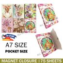 A7 Notebook Writing Pad Pocket Size Magnet Closure Shopping List Memo  Notepads