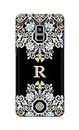 DumadCases� Name II Initial II Letter Alphabet R Floral Pattern Back Cover for Girls Samsung Galaxy A8 Plus (2018), A730F, A730F / DS Back Cover -(S6) MVN1007