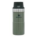 Stanley Classic Trigger Action Travel Mug 12 oz –Leak Proof + Packable Hot & Cold Thermos – Double Wall Vacuum Insulated Tumbler for Coffee, Tea & Drinks – BPA Free Stainless-Steel Travel Cup