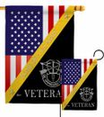 Home of De Opppresso Liber Garden Flag Army Armed Forces Gift Yard House Banner