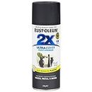 Rust-Oleum 2X Ultra Cover Spray Paint, Flat Black, 340 g