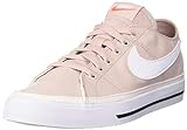 Nike Women's Tennis Shoe, Pink Oxford/White, 10