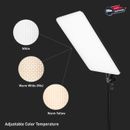 Dimmable Studio Video LED Photo Light Panel 10" x 14" Dual-Color Temperature US