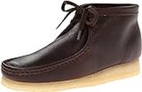 Clarks Men's Wallabee Boot, Brown Leather, 13 M US