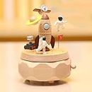 Space Creative Music Box Boy Girl Child Birthday Gift Exquisite Music Space Music Box Music Jewelry Boxes for Girls (Color : Space Walk)