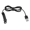 VGOL USB Charging Cable Compatible with Polar Unite Replacement Charger Dock Cradle Adapter Smartwatch Accessories 1M Length Black