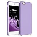 kwmobile Case Compatible with Apple iPhone 6 Plus / 6S Plus Case - TPU Silicone Phone Cover with Soft Finish - Violet Purple