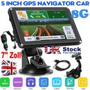 Camión de coche 8G 7"" GPS navegación por satélite navegación HD pantalla táctil mapas del Reino Unido y la UE de por vida gratis
