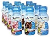 Niro Assortment | Glucerna Original Shake | Rich Chocolate, Homemade Vanilla, and Creamy Strawberry Flavors | Included one Niro beverage sleeve | 12 Pack
