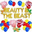 LaVenty 23 PCS Beauty & The Beast Party Decoration Beauty And The Beast Birthday Party Supplies Baby Shower Bachelorette Engagement Wedding Party Decorations