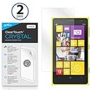 BoxWave Screen Protector Compatible With Nokia Lumia 1020 (Screen Protector ClearTouch Crystal (2-Pack), HD Film Skin - Shields From Scratches for Nokia Lumia 1020
