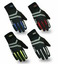FDX Cycling Gloves Windproof Gel Padded Touchscreen Compatible Ful Finger Gloves