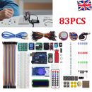 83X Complete Starter Kit for Arduino with MB-102 Breadboard UNO R3 RFID Starter