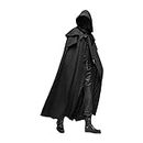 Hooded Cloak Unisex Men Women Cape Solid Long Cloak Role Cosplay Costumes Outwear Retro Medieval Gothic Cape Party Props Maiju