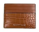 Michael Kors Men's Cooper Tall Card Case Wallet (Luggage)