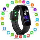 Smart Watch Heart Blood Pressure Rate Fitness Waterproof Tracker iPhone Android