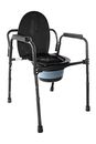 Pepe - Commode Toilet Chair for Bedroom, Bedside Commodes with Bucket, Disabled